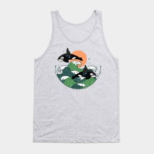 Killer Whales Tank Top